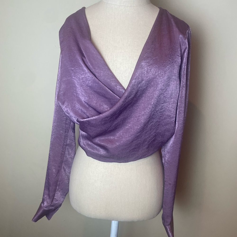 Socialite Mauve Blouse